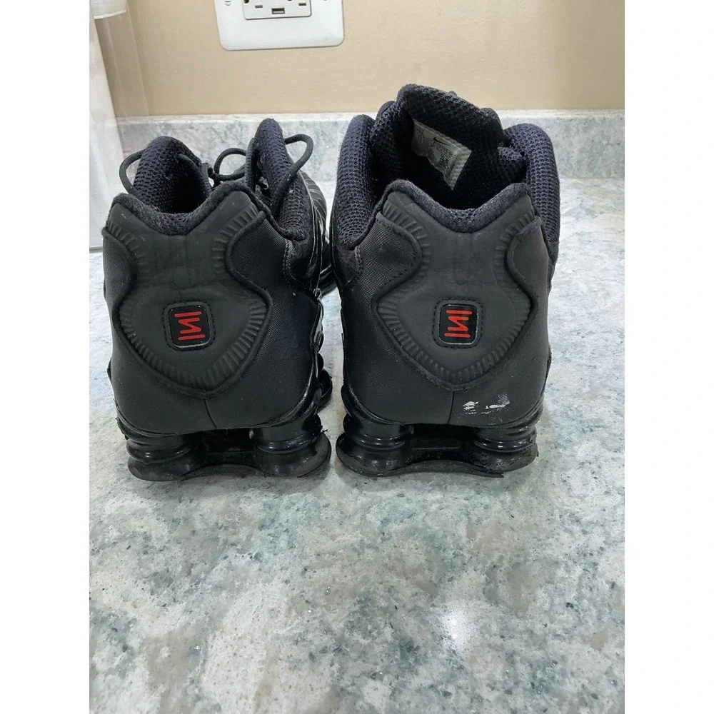 Nike Sneakers Shox TL 13 Black Triple Black AV3595-002 TPU Cage Low Top
